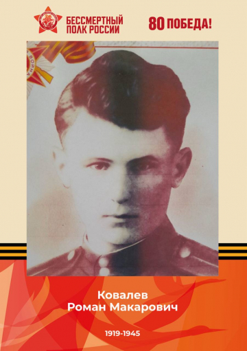 Ковалев Роман Макарович
