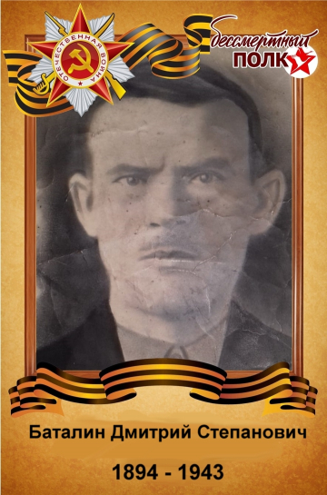 Баталин Дмитрий Степанович